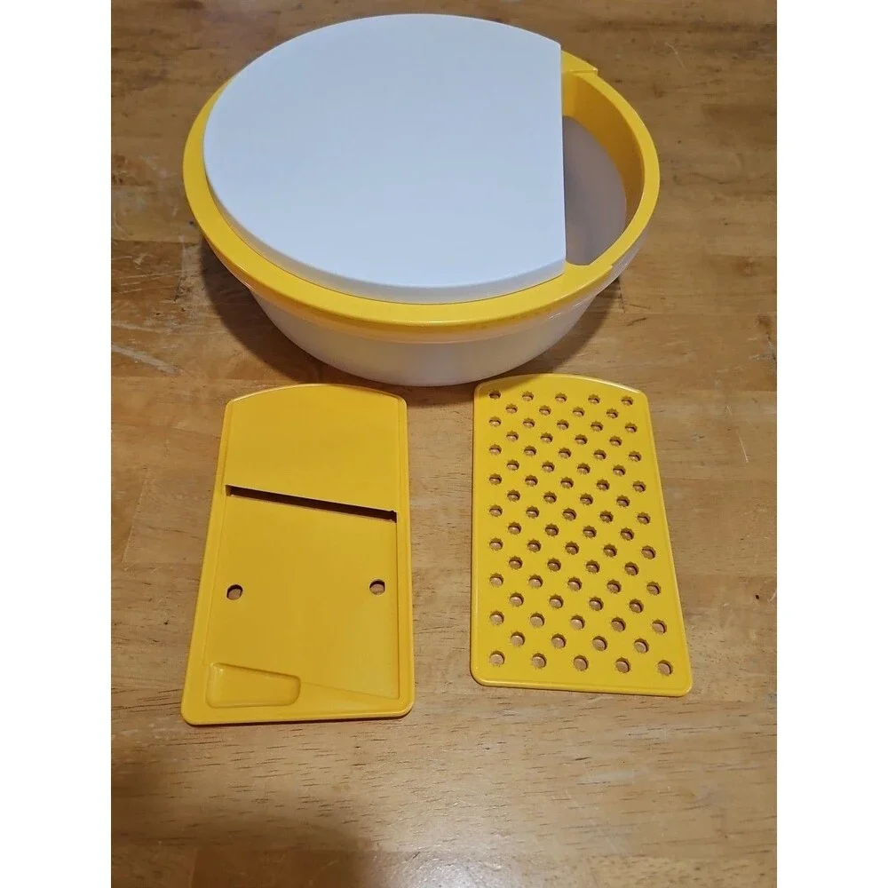 Vintage Tupperware Kitchen Work Unit Shredder Grater Replacement Parts Set READ